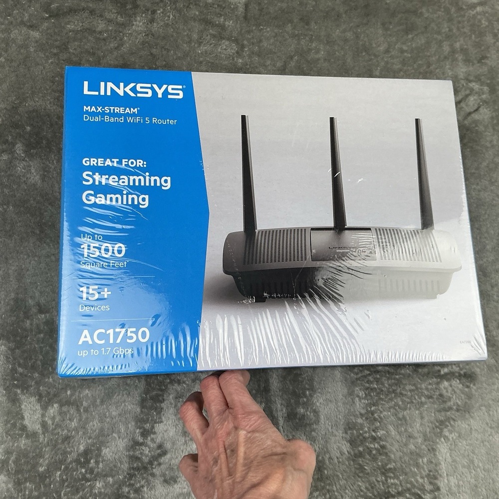 New sealed Linksys EA7200 Max-Stream Dual-Band AC1750 Wi-Fi 5 Router
